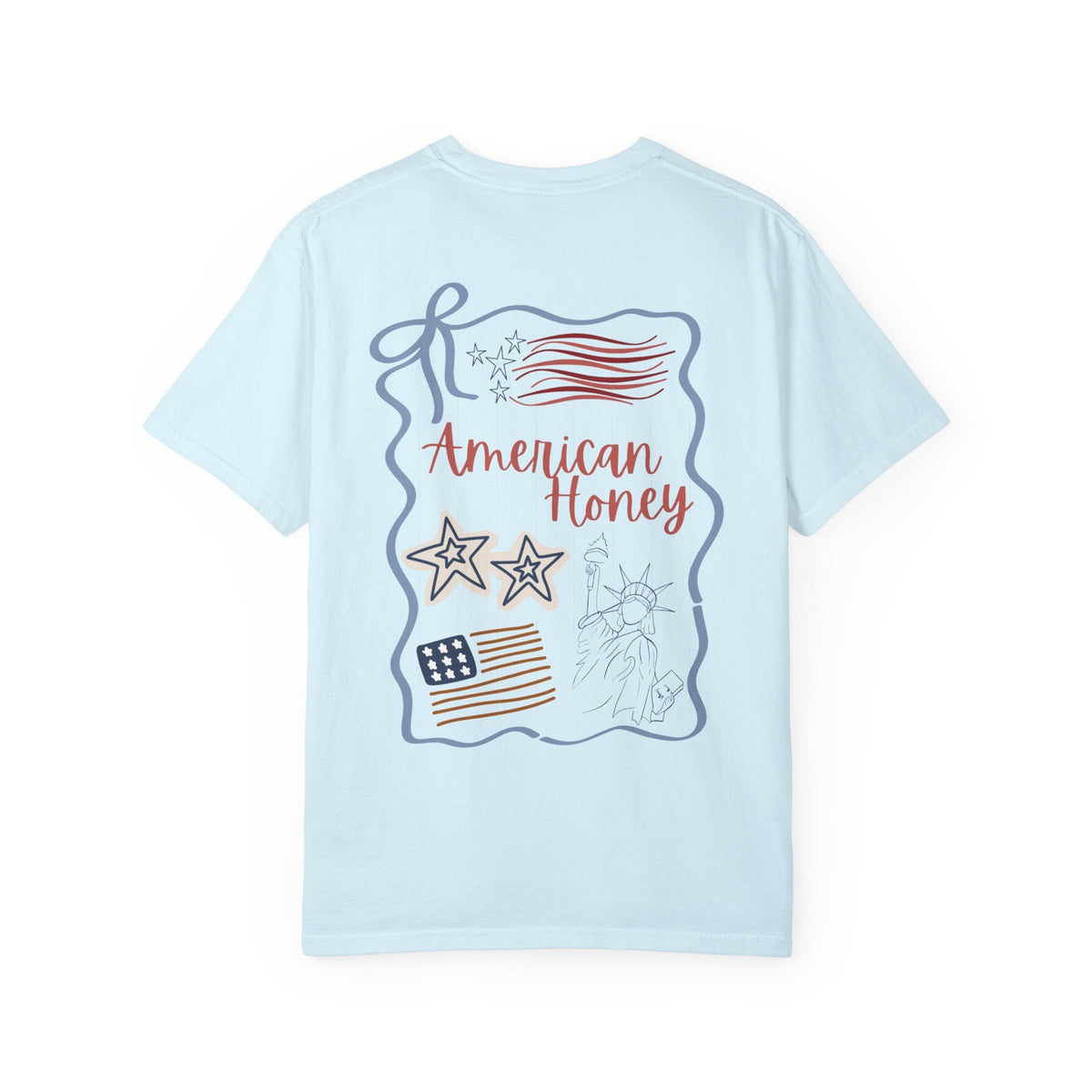 American Honey Back Print T-shirt