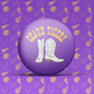 Geaux Tigers Boots Button