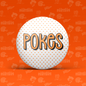 Pokes Polka Dot Button