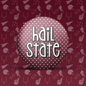 Hail State Polka Dot Button