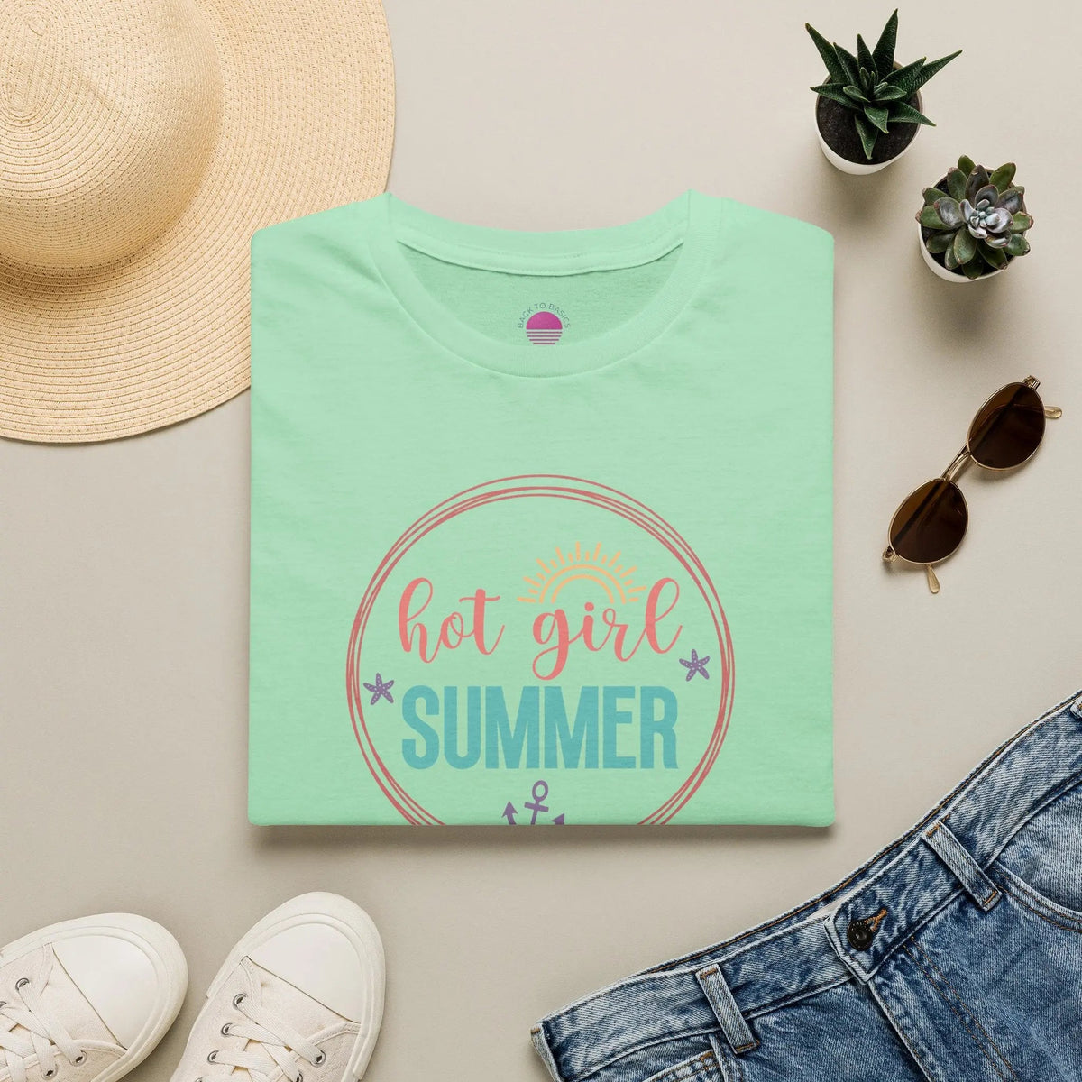 Hot Girl Summer Beachy Sun T-Shirt