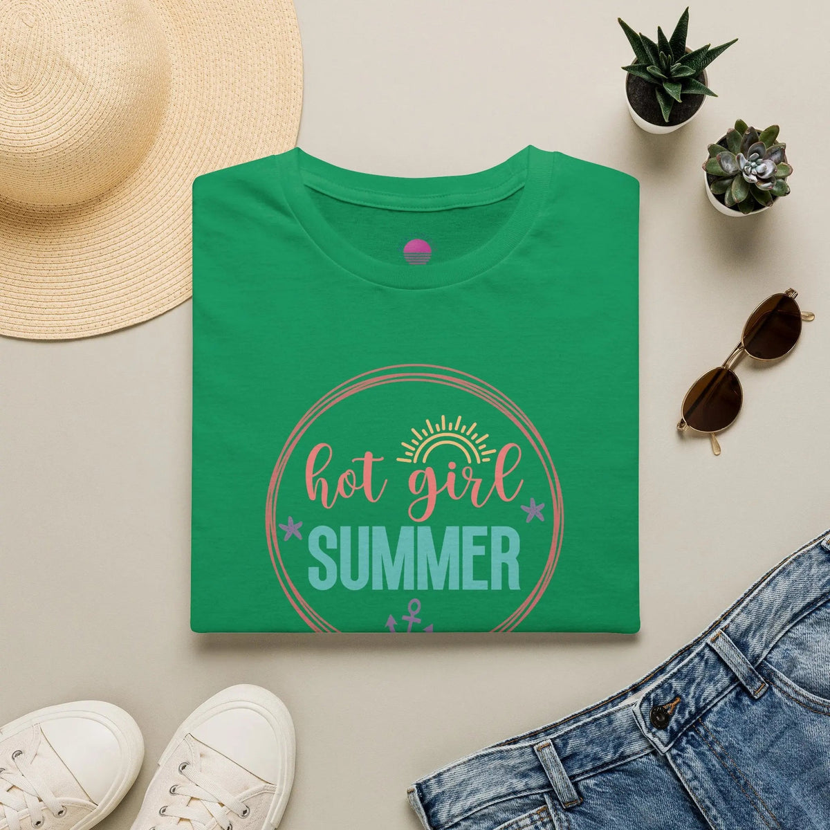 Hot Girl Summer Beachy Sun T-Shirt