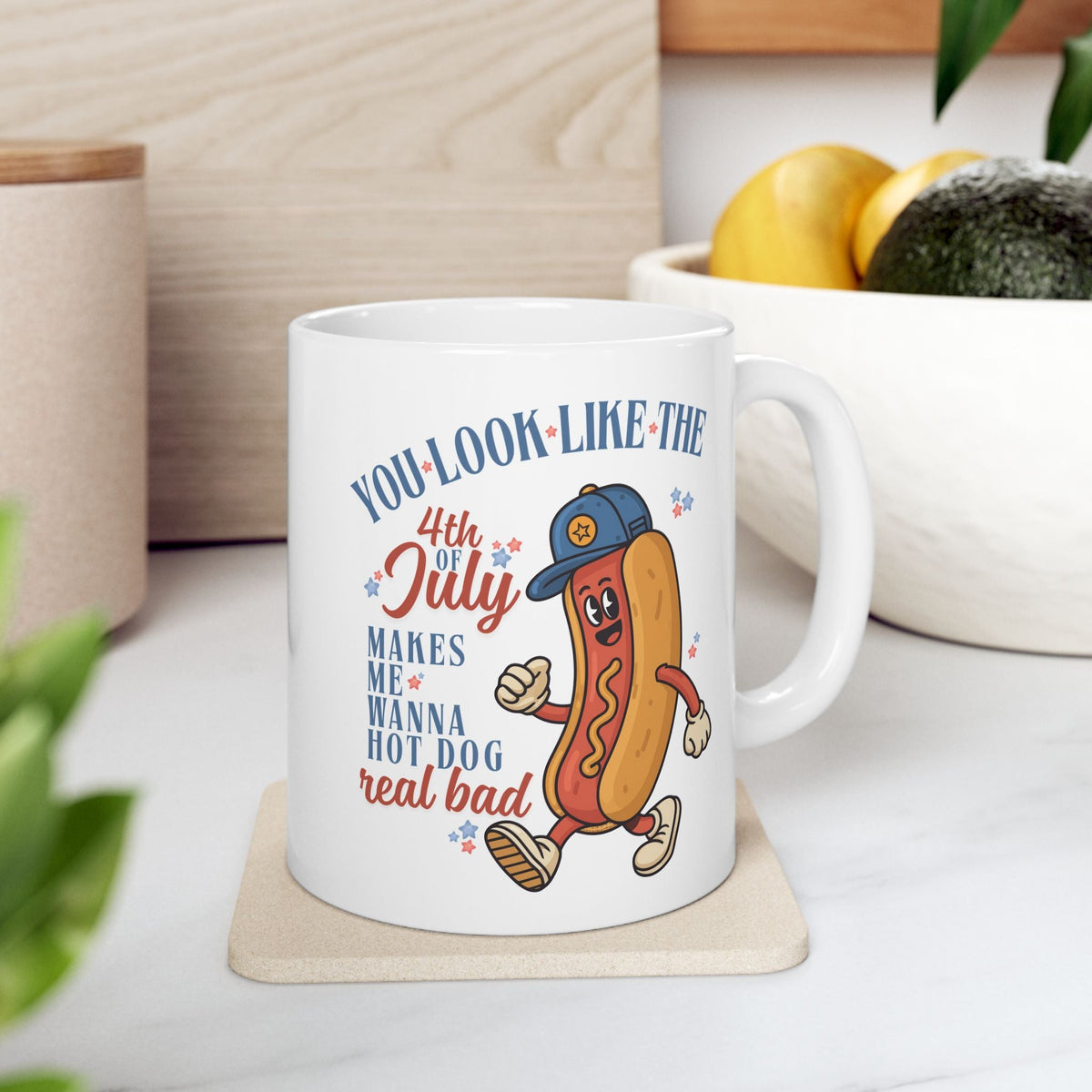 You Look Like The 4th Of July Coffee Mug