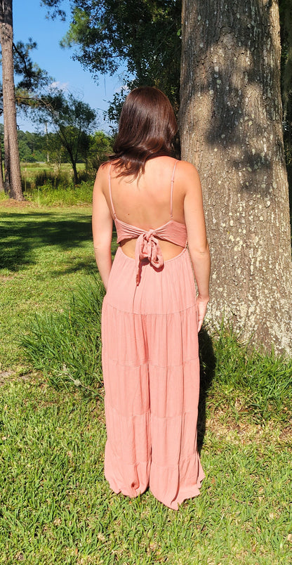 Lace Wide Leg Jumpsuit