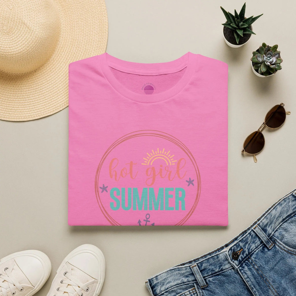 Hot Girl Summer Beachy Sun T-Shirt