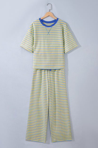 Lexie Drawstring Elastic Waist 2pcs Pant Set