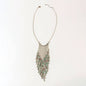 Northern Lights Necklace in Frosted Silver