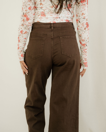Elsie Center Seam Cropped Jeans