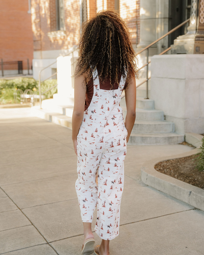 Ellison Adjustable Straps Loose Jumpsuit Dungarees