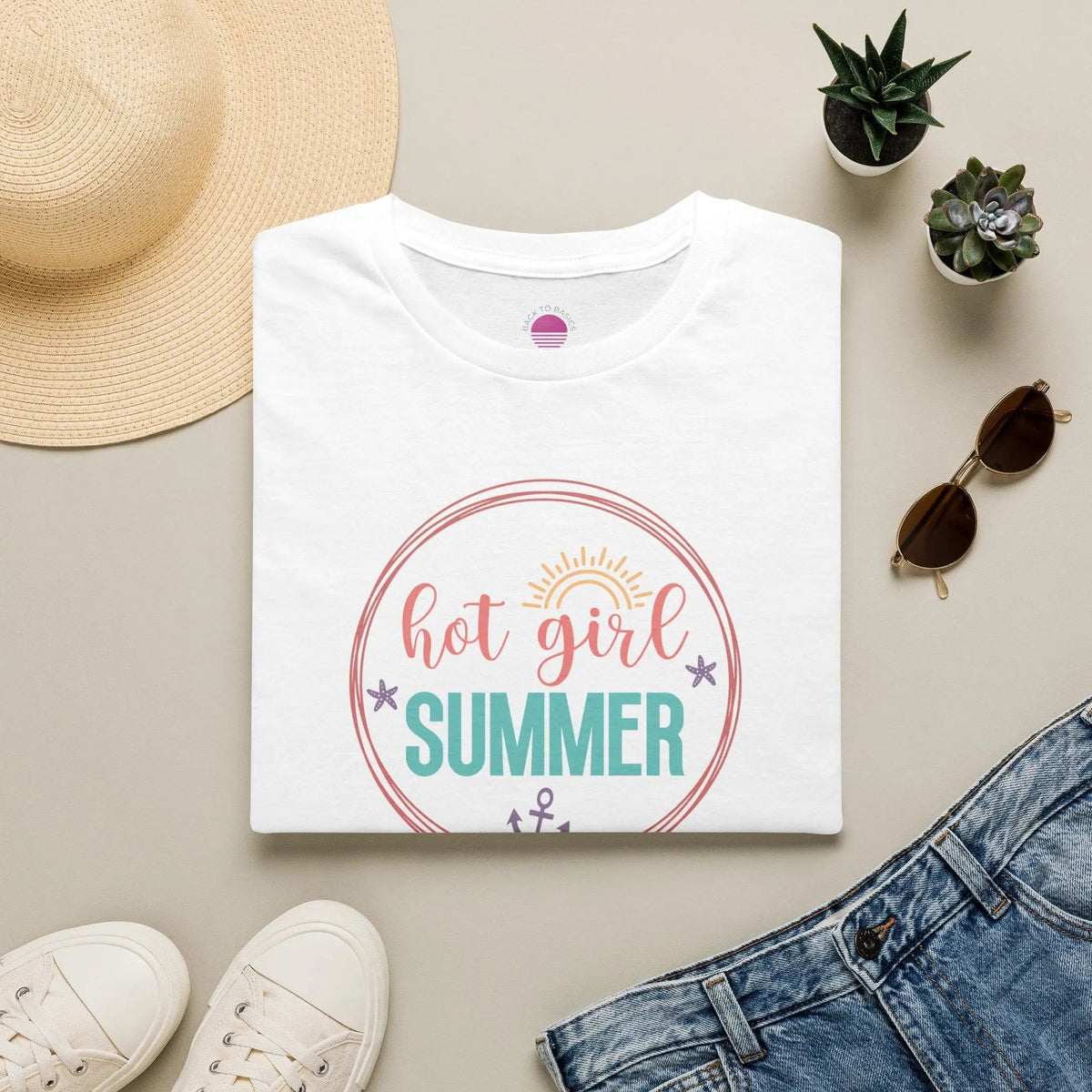 Hot Girl Summer Beachy Sun T-Shirt