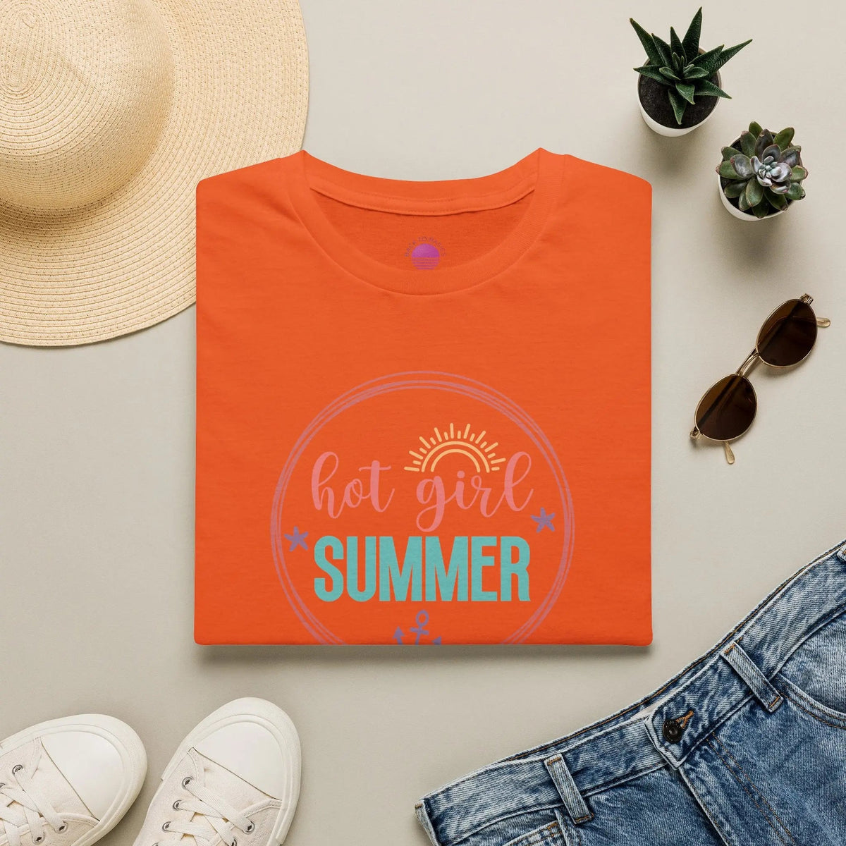 Hot Girl Summer Beachy Sun T-Shirt