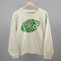 Floral Football Green