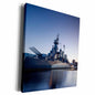 3dRose North Carolina, Wilmington, Battleship USS North... - Museum Grade Canvas Wrap (cw_231421)