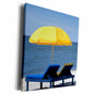 3dRose Beach umbrella, Outer Banks, North Carolina - US34... - Museum Grade Canvas Wrap (cw_93279)