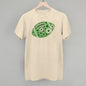 Floral Football Green