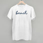 Beach (Blue Script)