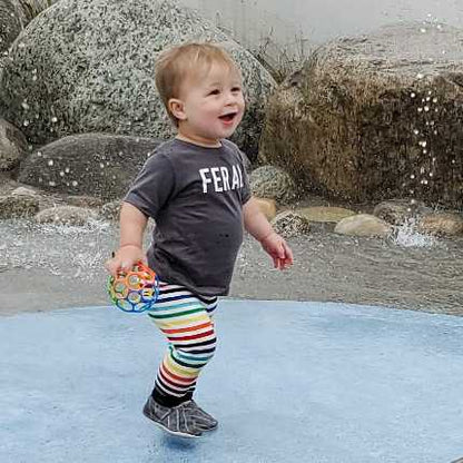 FERAL Funny Toddler T-Shirt OR Baby Bodysuit