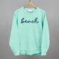 Beach (Blue Script)