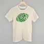 Floral Football Green