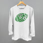 Floral Football Green