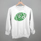 Floral Football Green