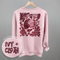 Floral Game Day Maroon (Back Print)