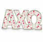 Alpha Chi Omega Acrylic Shelf Decor