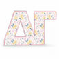 Delta Gamma Acrylic Shelf Decor