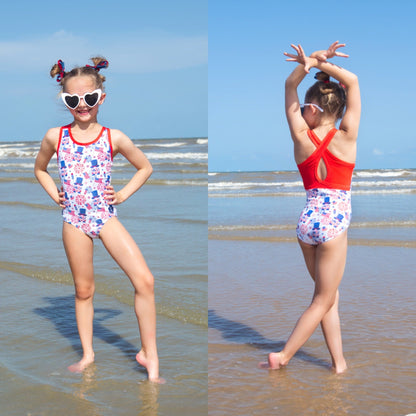 Gnome-Town Salute Leotard