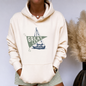 Great Lakes Sailboat Hoodie | Vintage Coastal Graphic Pullover | Premium Heavyweight Fleece Hoodie