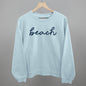 Beach (Blue Script)