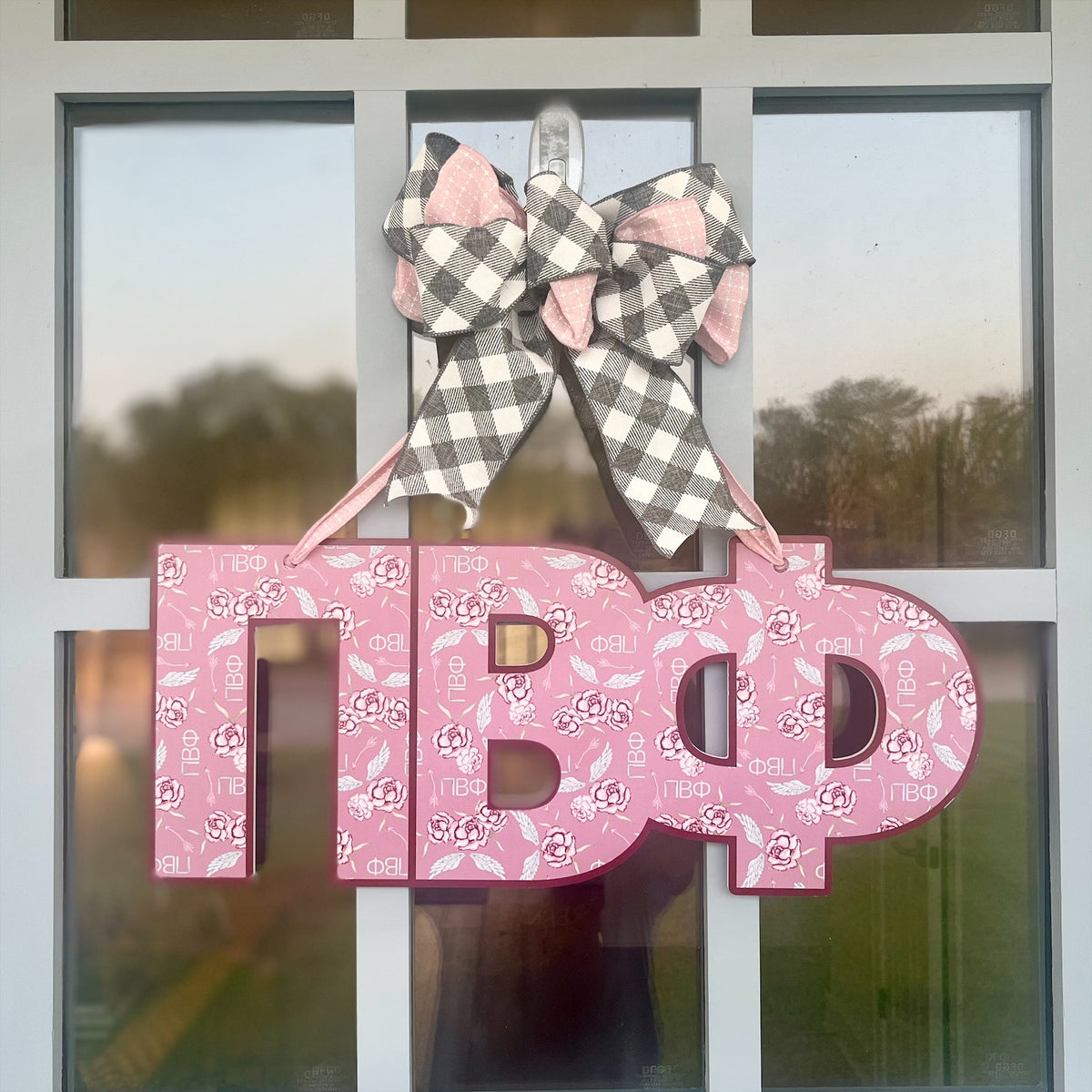 Pi Beta Phi Door Hanger