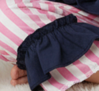Doghouse ruffle pant set