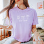 Beach & Books Heavyweight Comfort Colors Boxy Cropped Tee