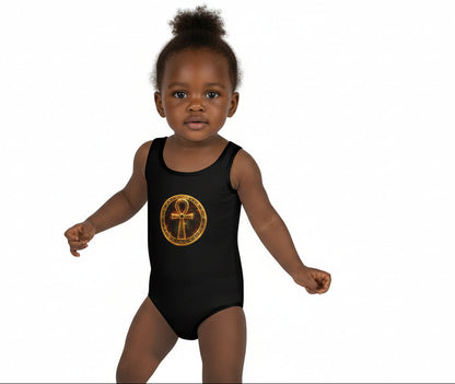 Girls' Ankh Swimsuit
