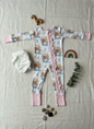 Noah's ark ruffle Zippie