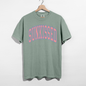 Sunkissed Graphic Tee – Summer Vintage College Font T-Shirt