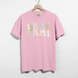 PRAY Faux Patchwork Graphic Tee