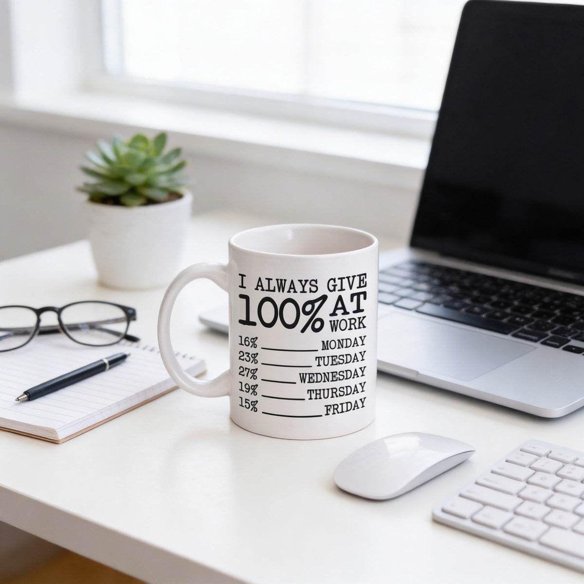 Funny Coffee Mug – Ceramic Office Coffee Mug | Coworker Gag Gift, Dishwasher Safe