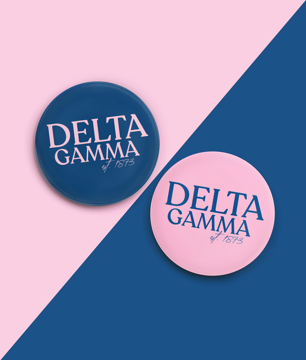 Delta Gamma Acrylic Coasters