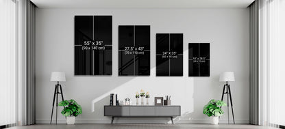 Golden Foam Beach Sunset Glass Wall Art