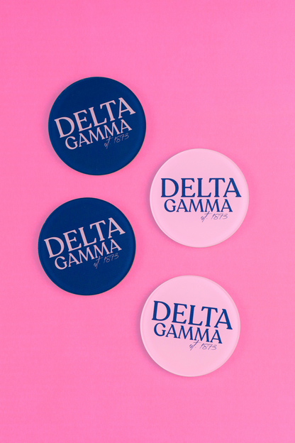Delta Gamma Acrylic Coasters