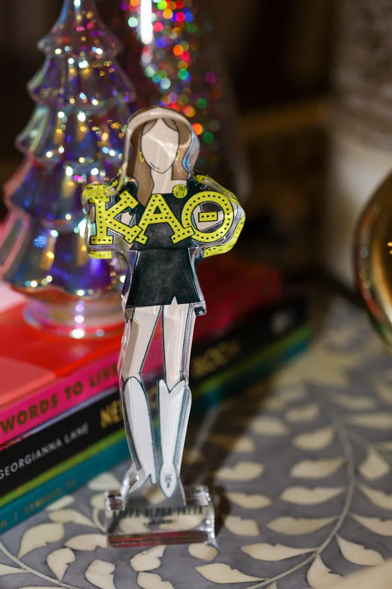 Kappa Alpha Theta Acrylic Block Shelfie