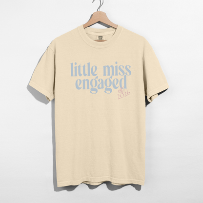 Little Miss Engaged Est. 2026 T-Shirt
