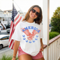 America Eagle T-Shirt – Vintage Patriotic Graphic Tee