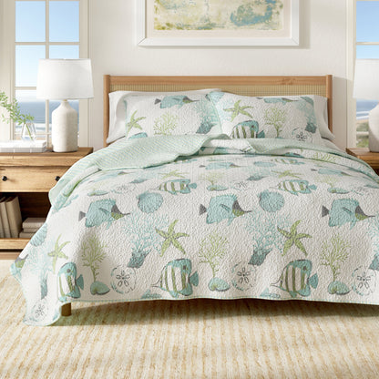 Seaside Collection Quilt Set