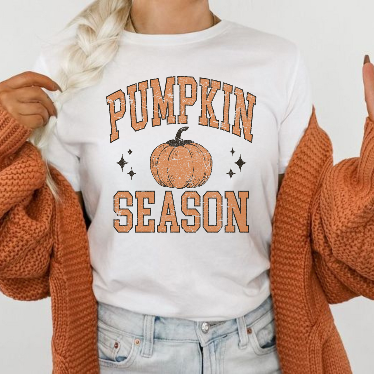 Pumpkin Season Graphic Tee | Fall Halloween Shirt