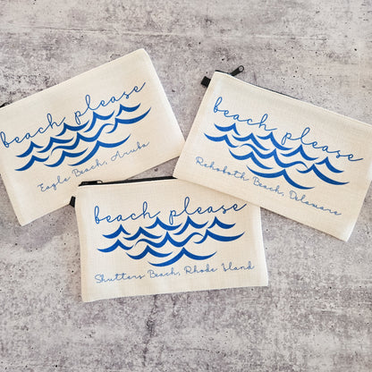 Beach Please Make-up Bag