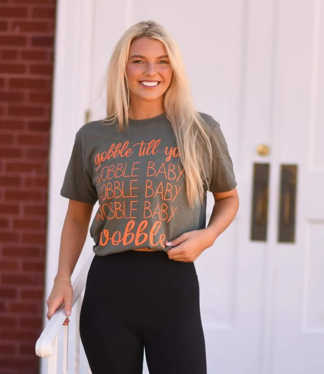 Gobble Till you Wobble Baby Graphic Tee