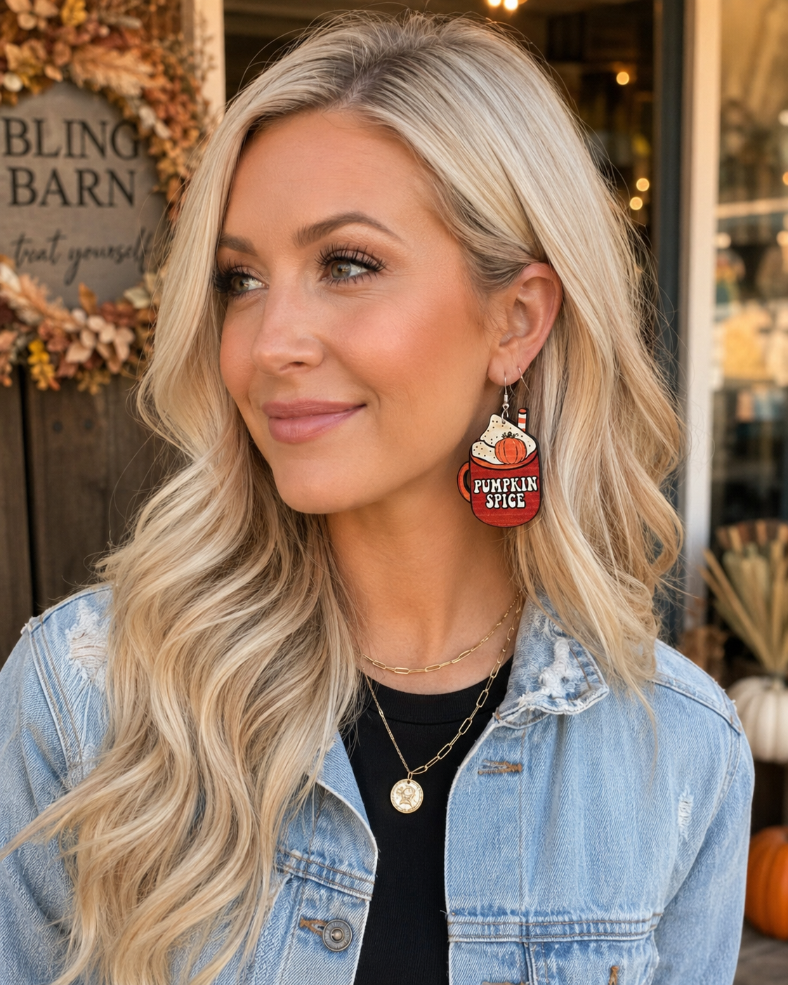Pumpkin Spice Season Earrings